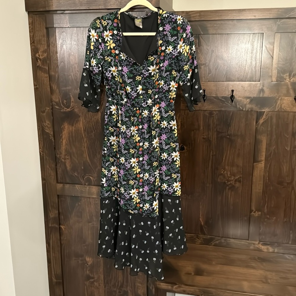 3/4 Sleeve Floral Maxi Size 6